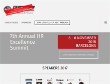 Tablet Screenshot of globalhrexcellence.com